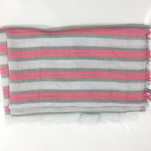 Oliver Bonas Scarf - Grey Pink